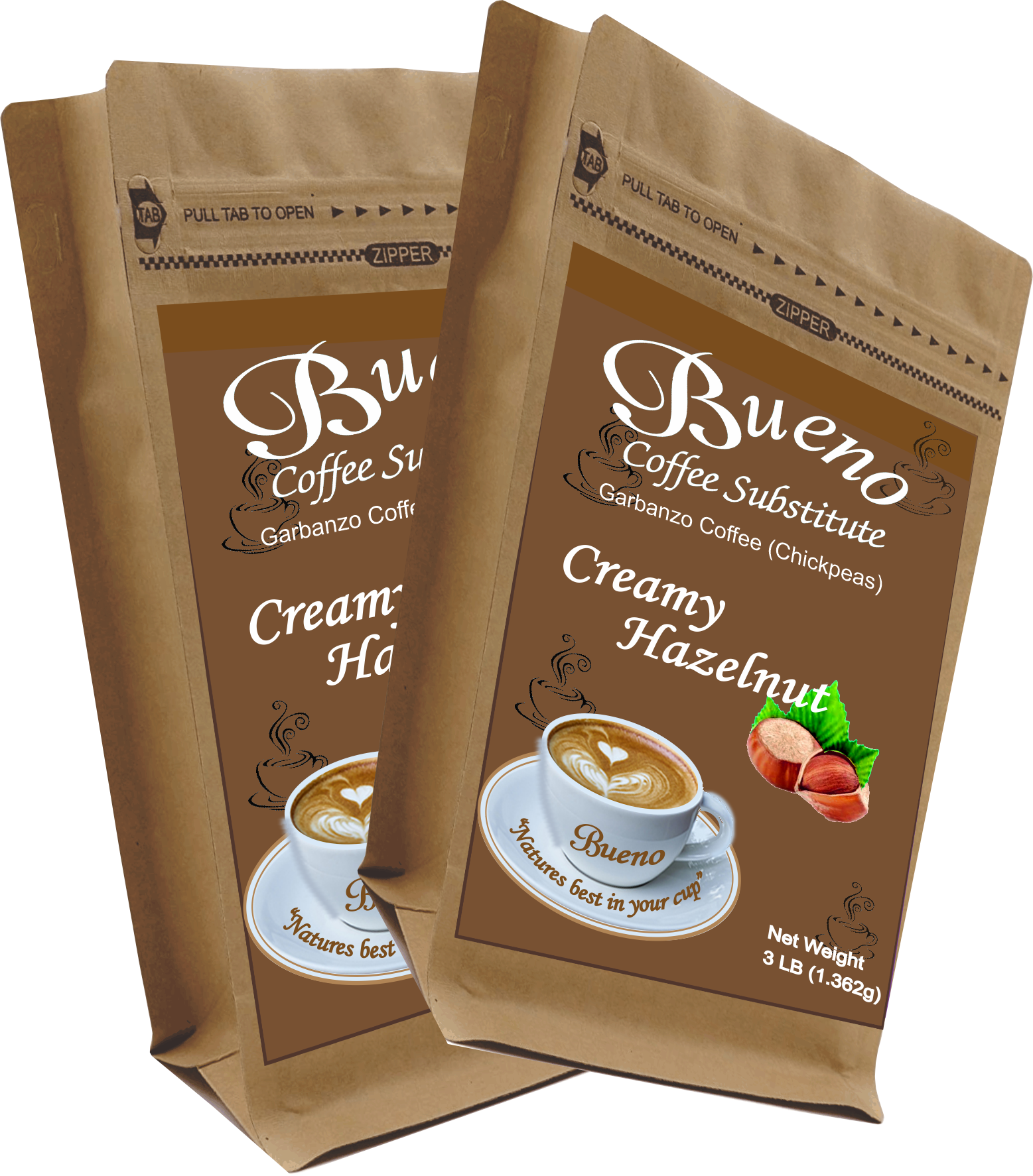 Creamy Hazelnut 2-3 pound packageS - Click Image to Close
